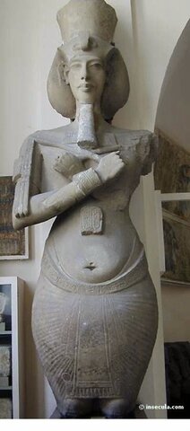 Statua-colonna di Akhenaton