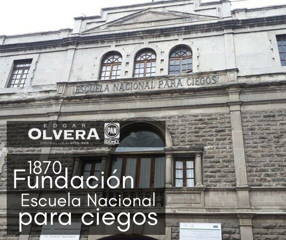Fundación de la escuela para ciegos