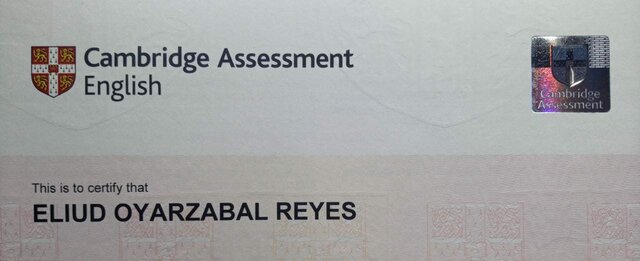 Certificación de inglés de Cambridge