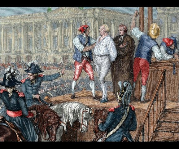 La execució del reino Lluis XVI