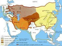 Divisione dell'impero mongolo