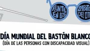 Primera campaña sobre el uso del bastón blanco