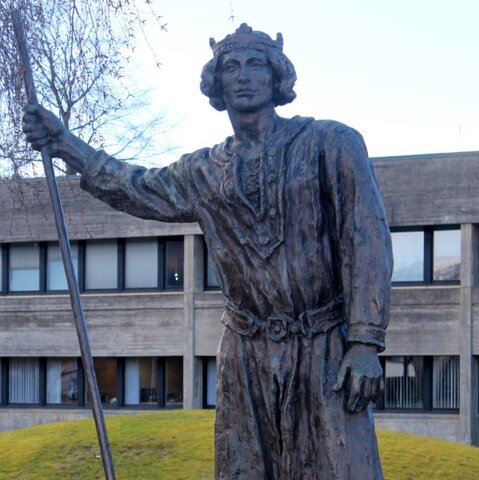 Magnus Erligsson ble hyllet til konge