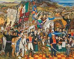 Los primeros murales aparecen en México.