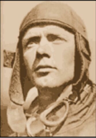 Charles Lindbergh makes the first solo nonstop transatlantic flight is his the Spirit of St. Louis
