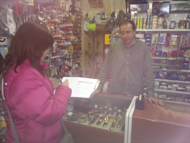 Segundo día de encuestas