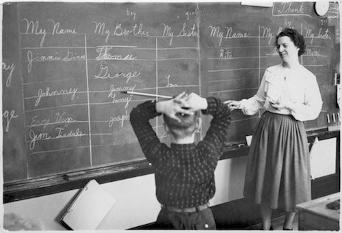 The Public Education Era "Blackboard and Chalkboard Slates"