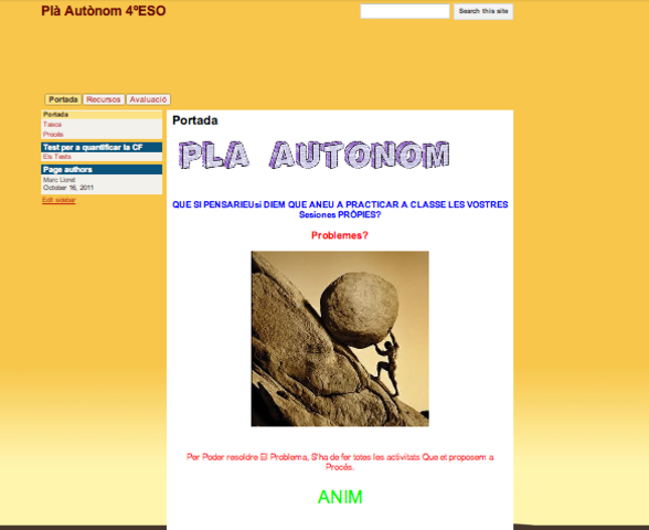 Tema 3: Planificació col·laborativa