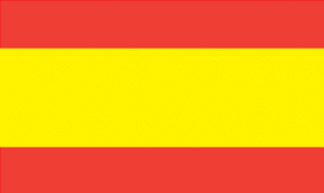 Adopción de la primera bandera española