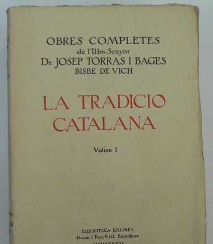 La tradició catalana