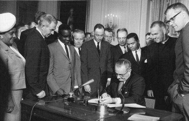 Civil Rights Act Signed