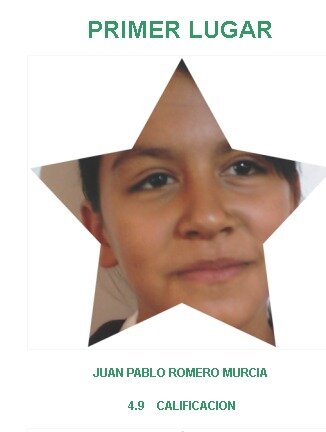 aparecer en el cuadro de honor del colegio