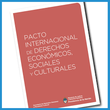 Pacto Internacional de derechos económicos, sociales, y culturales(PIDESC)