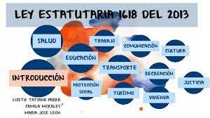 Ley estatutaria 1618 de 2013