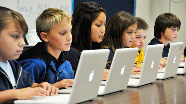 The Internet Age "Using Laptops"