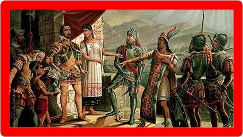 Llegada de Cortes a Mesoamérica