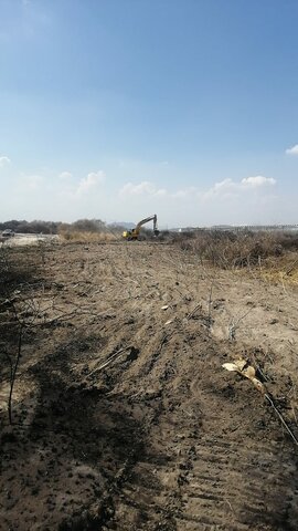 culminacion de desmonte de canal australia