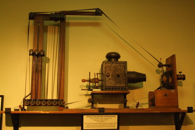 Thomas Edison patents the Kinetograph