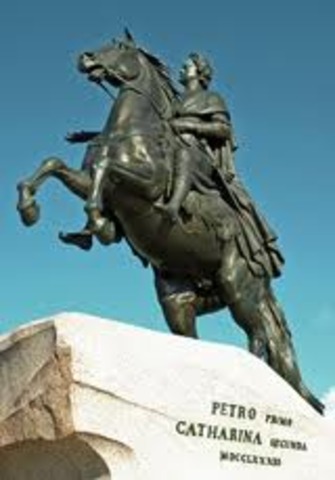 Peter the Great dies