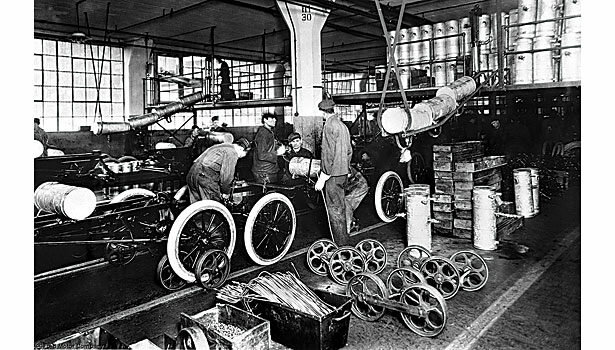 Ford Installs Assembly Line
