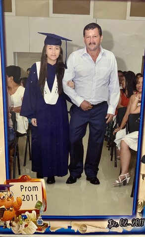 My high school graduation