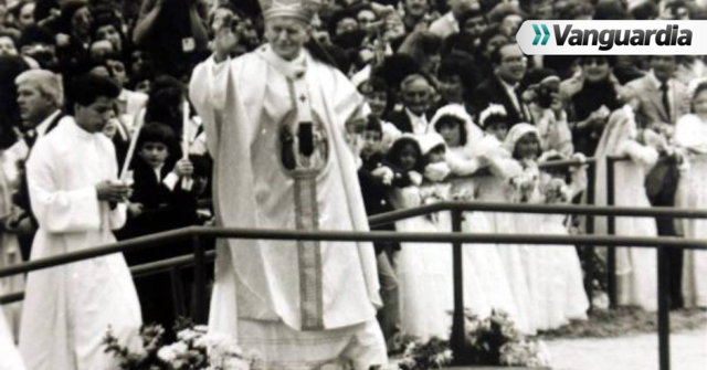 La visita de Juan Pablo II a Colombia