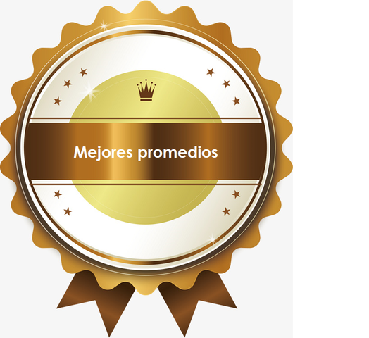 Gano medalla por mejor promedio