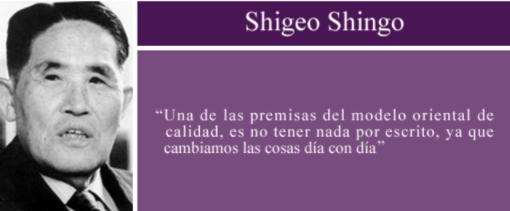 SHIGEO SHINGO, "El control de la calidad va más allá del control estadístico si se quieren evitar los errores"
