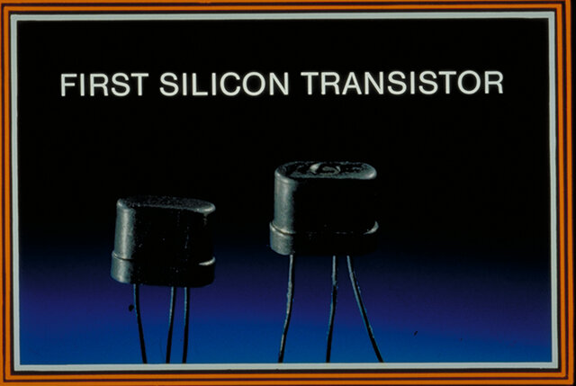 1st Silicon Transistor