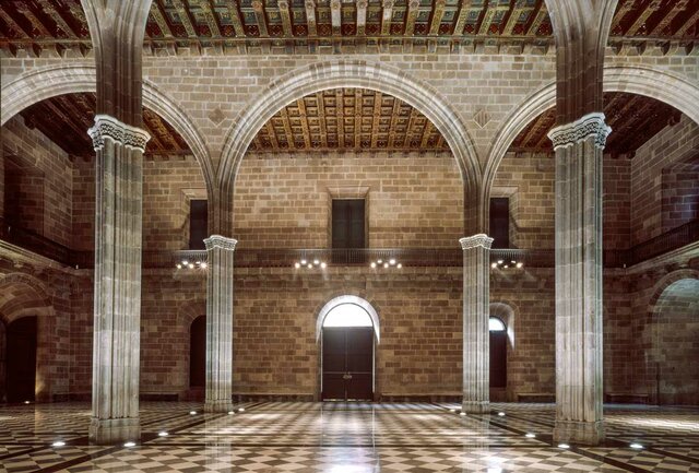 Míting a la Llotja de Barcelona