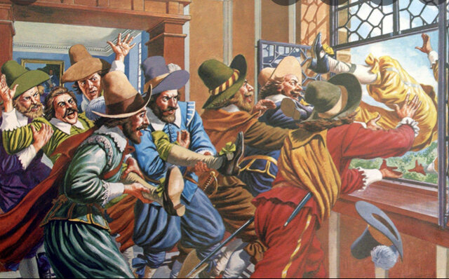 La defenestración de Praga