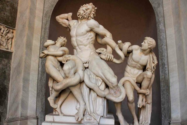 Laocoonte e seus filhos