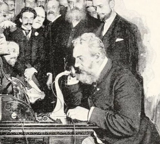 Antonio Meucci inventa el primer teléfono