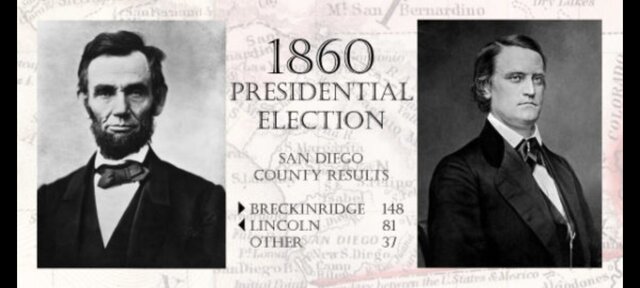 Abraham Lincoln elected president