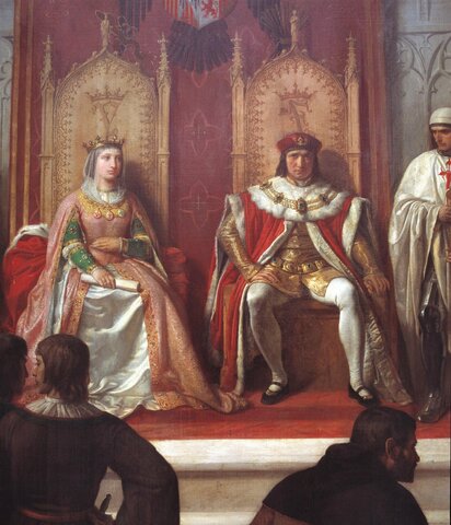 Inicio del reinado de los Reyes Católicos