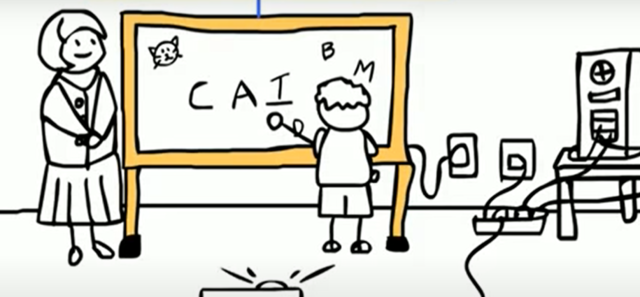 THE FIRST INTERACTIVE WHITEBOARD