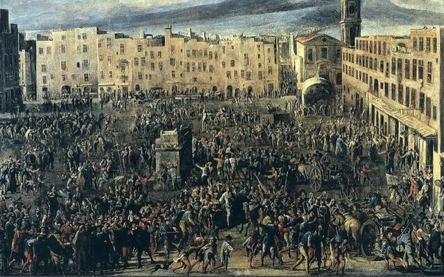 Estallaron rebeliones en España