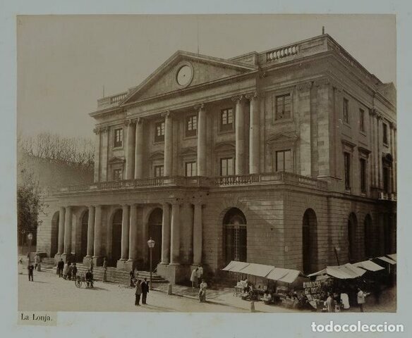 Míting a la Llotja de Barcelona