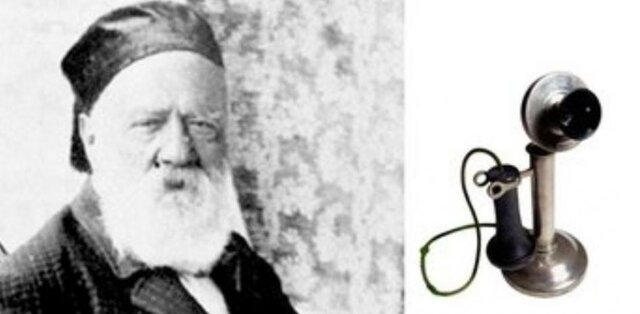 Antonio Meucci inventa el primer teléfono.
