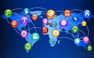 Enlace vía satélite