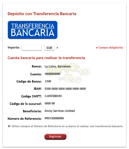 Métodos de pago alternativo