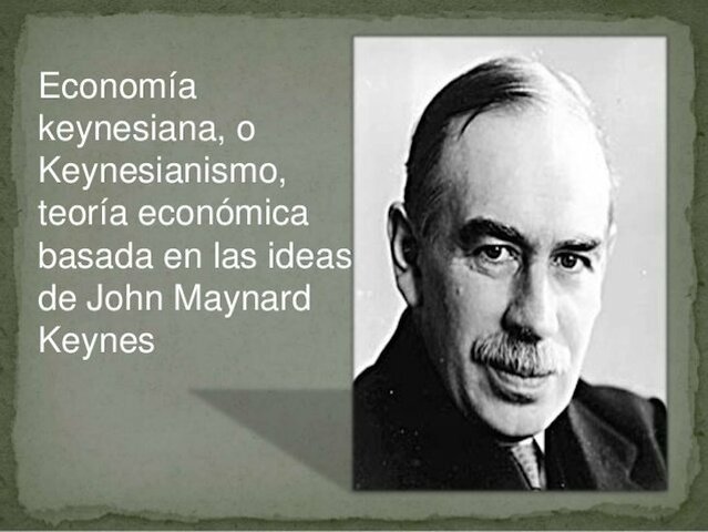 ESCUELA KEYNESIANA - JOHN MAYNARD KEYNES