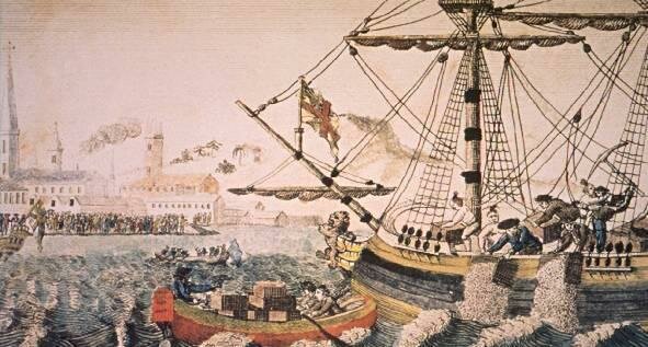 Motí del te a Boston