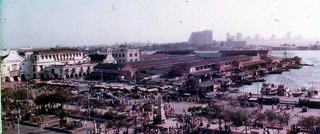 Construcción del Mercado Público en Getsemaní.