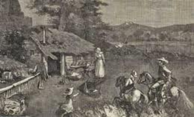 French colonists began to farm in large numbers.