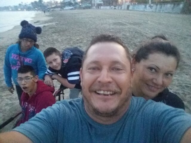 Primer año nuevo en la playa