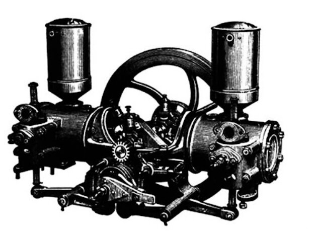 Primeros automóviles alemanes Benz con motor de explosión