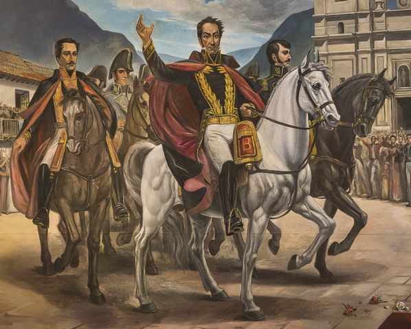 Entrada de Simón Bolívar