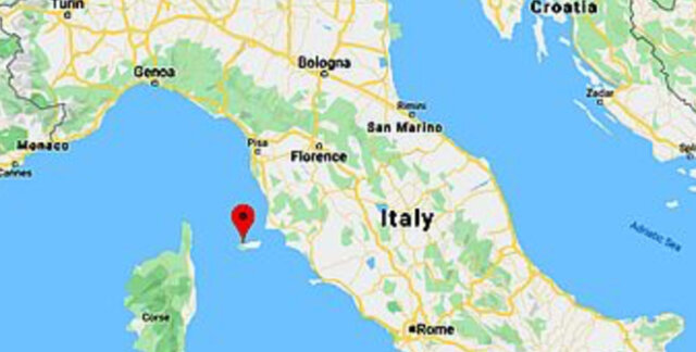 Napoleon gets exiled to the Island of Elba