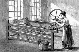 Creación de la Spinning Jenny por James Hargraves.